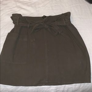 Forrest Green Mini Skirt